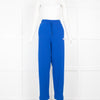 Ganni Blue Tracksuit Fleece Joggers