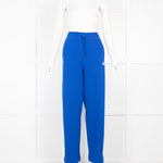 Ganni Blue Tracksuit Fleece Joggers