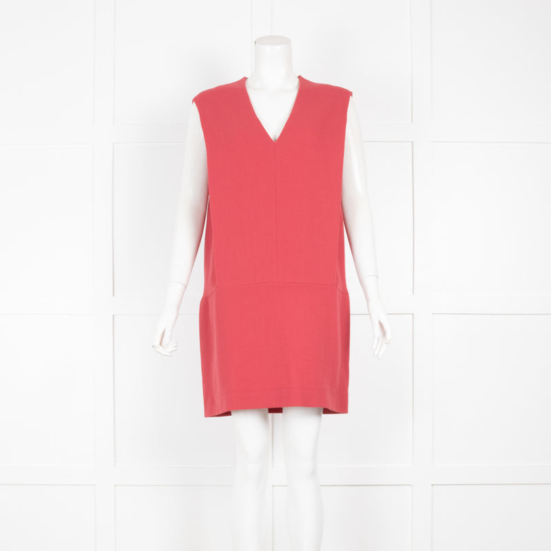 Victoria by Victoria Beckham Cherry Sleeveless Shift Dress