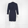 Sandro Navy Dress Gold Press Buttons