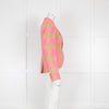 Smythe Pink & Tan Check Blazer