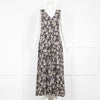 Raey Black Floral Sleeveless Dress