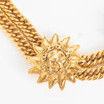 Chanel Vintage Gold 3 Lions Choker