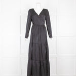 Baum Und Pferdgarten Black Wrap Dress