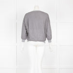 Fabiana Filippi Silver Light Knit Jumper