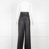 Commando Faux Leather Stretch Wide Leg Trousers