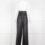 Commando Faux Leather Stretch Wide Leg Trousers