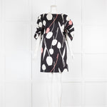 By Malene Birger Black With White Tulip Dress