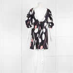 By Malene Birger Black With White Tulip Dress