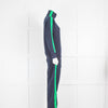 Olivia Von Halle Navy Tracksuit with Green Detail