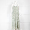 Nation Los Angeles Green Leopard Print Summer Dress