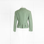 Junya Watanabe Khaki Fitted Twill Jacket