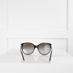 Bvlgari Black Embellished Arm Sunglasses