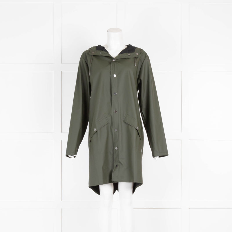 Rains Khaki Waterproof Jacket