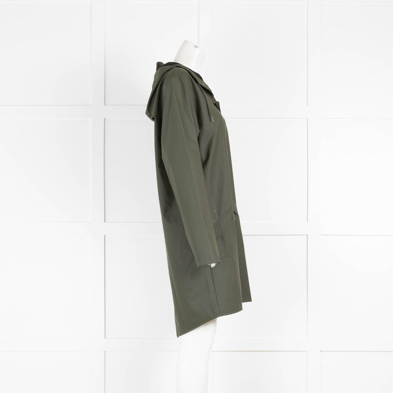 Rains Khaki Waterproof Jacket