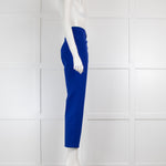 Escada Electric Blue Straight Leg Trousers