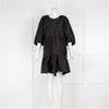 Samsoe and Samsoe Black Tiered Mini Dress