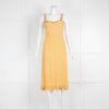 Faithfull the Brand Yellow Strap Sundress