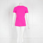 J.Crew Bright Pink Cashmere Short  Sleeve Sweater