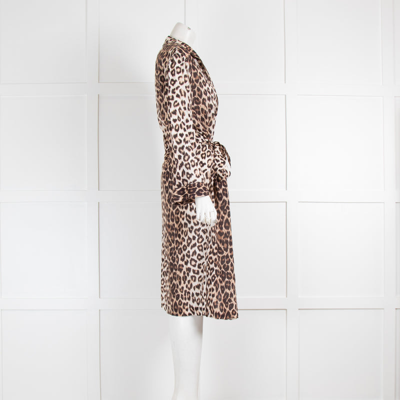 La Prestic Ouiston Animal Print Mini Dress