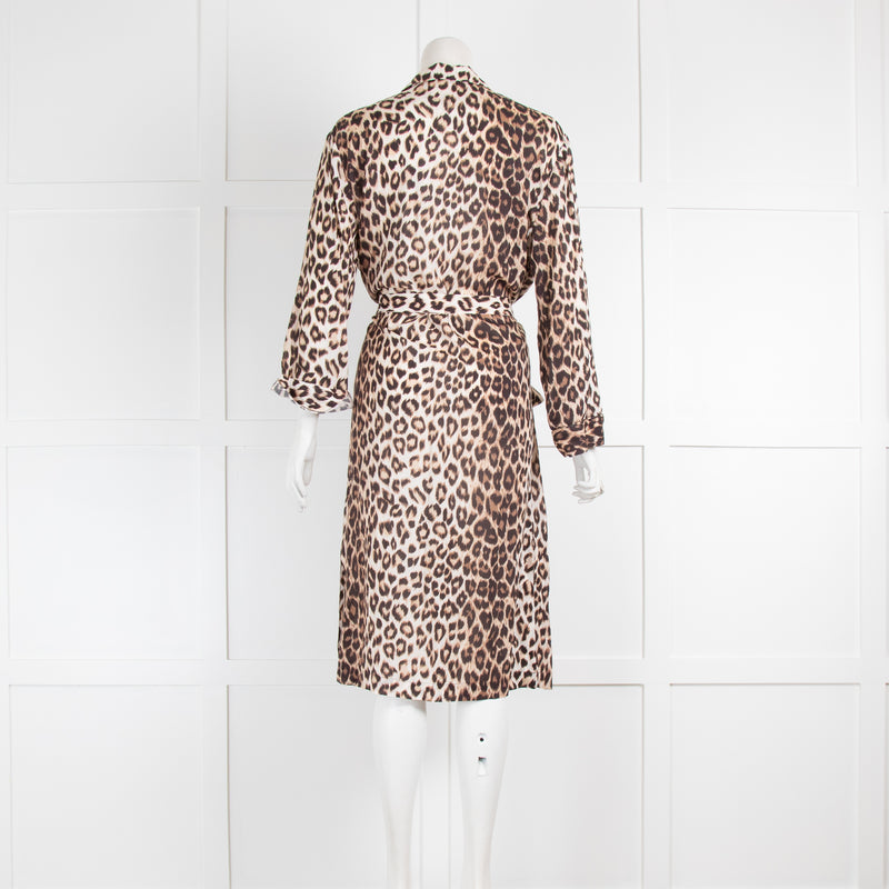 La Prestic Ouiston Animal Print Mini Dress