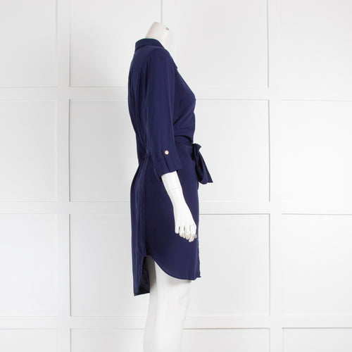 Heidi Klein Navy Shirt Dress