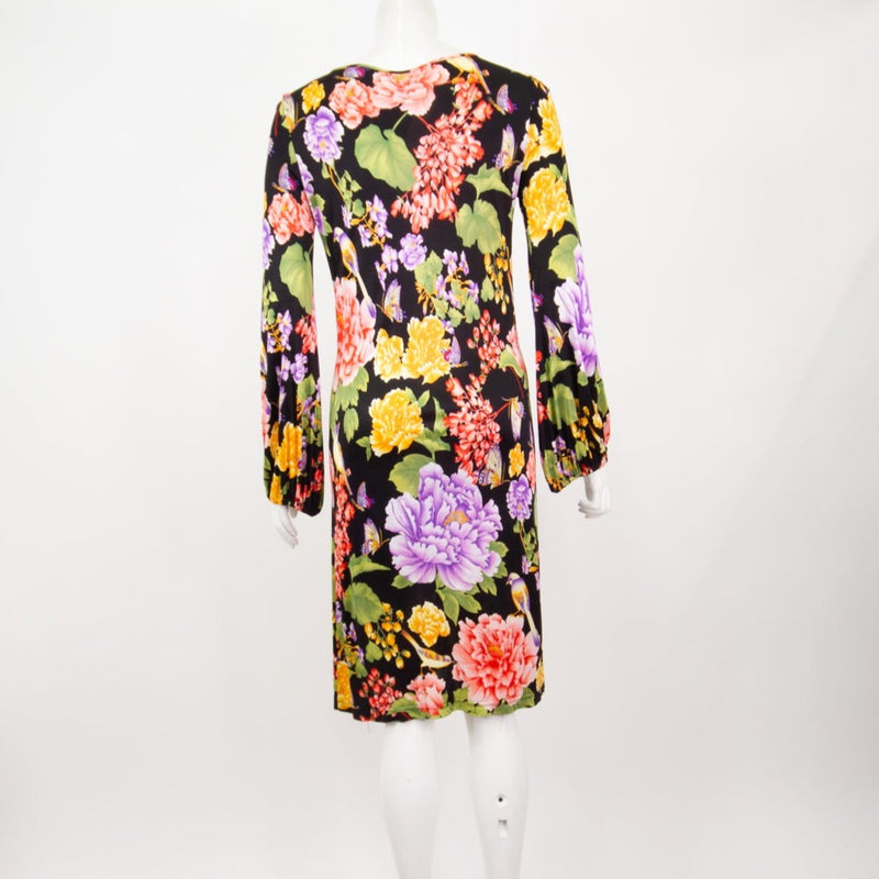 Dolce & Gabbana Floral Long Sleeve Dress
