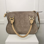 Chloe Grey Marcie Medium Double Motty Bag