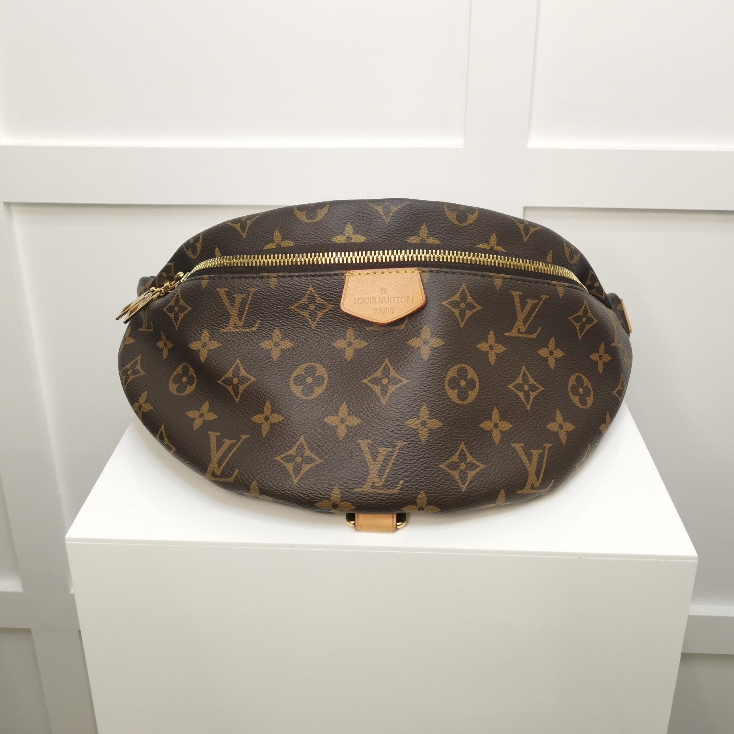 rare, unused ] Louis Vuitton Denim bam bag belt bag waist bag : Real Yahoo  auction salling