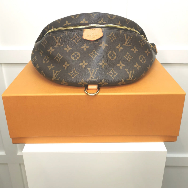 Louis Vuitton Bumbag Monogram Brown in Coated Canvas with Gold-tone - US