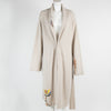 The Elder Statesman Oatmeal Maxi Cardigan